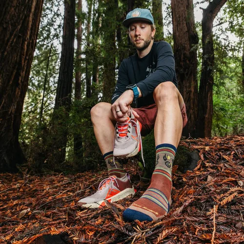 Vista 5 de Darn Tough Willoughby Micro Crew - Calcetines ligeros con cojín para hombre