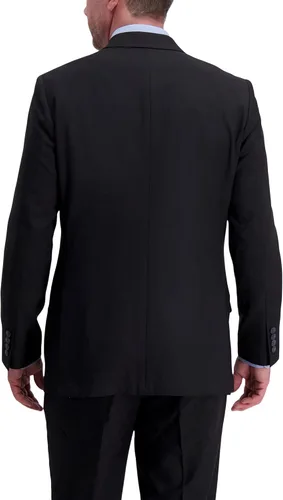 Vista 2 de Haggar Men's Classic Fit Smart Wash Suit Separate Pants & Jackets Negro