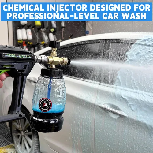 Vista 3 de Tool Daily Chemical Injector for Pressure Washer, Pressure Washer Spray Nozzle Tips with Nozzle Holder