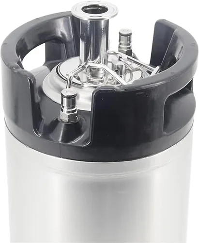 Vista 7 de Pyhodi Tapa de barril de maíz de acero inoxidable de 1.5 pulgadas, 3 abrazaderas, tapa de barril de carbonatación, fácil de instalar, 60PSI PRV