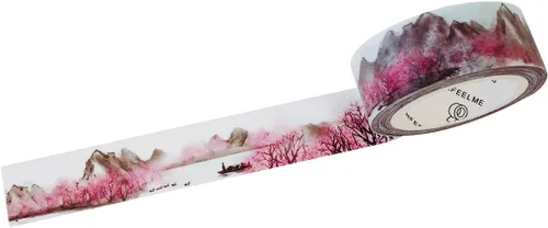 Vista 6 de Wrapables Scenic Nature Washi Cinta de enmascarar, árboles de otoño