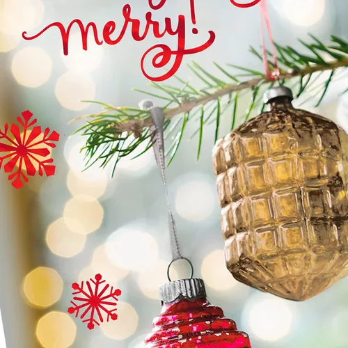 Vista 4 de Hallmark Tarjetas de Navidad, los amigos hacen que cada día sea feliz (6 tarjetas navideñas con sobres)