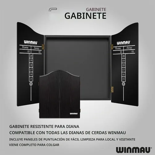 Vista 4 de WINMAU Diamond Plus Dartboard