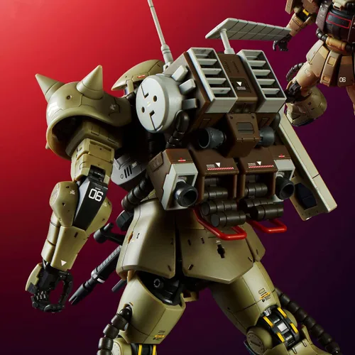 Vista 2 de Bandai RG 1/144 Zaku minelayer Kit
