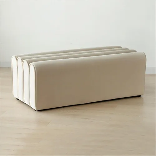 Vista 2 de Storage Benches Home Doorway Entry Shoe Change Stool Modern Checkroom Rectangular Stool Bedside Stool Clothing Store Sofa Stool Entrance Door Shoe