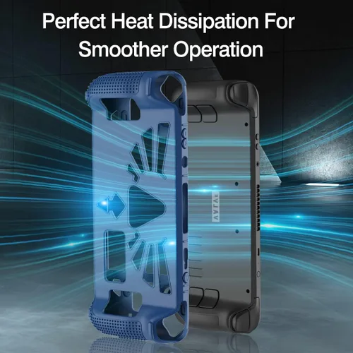 Vista 3 de SUIHUOJI Funda protectora de pie para cubierta de vapor protector de accesorios de silicona engrosada cubierta suave con 2 pares de agarres