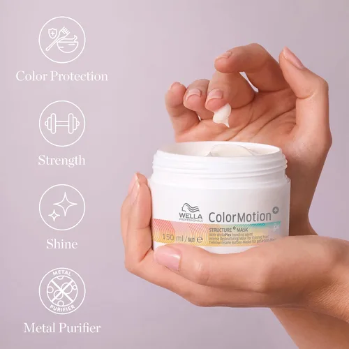Vista 7 de Wella Professionals ColorMotion+ Structure+ Bonding Mask Intense Deep Conditioning Treatment