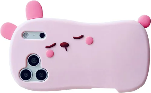 Vista 20 de Funda fea compatible con iPhone 11, 3D Kawaii payaso caricatura, divertido protector de silicona suave a prueba de golpes para mujeres y niñas