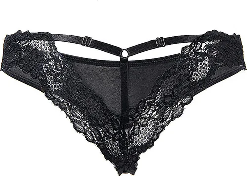 Vista 8 de ohyeah Tanga de encaje para mujer, bragas, tangas, ropa interior XS-4XL