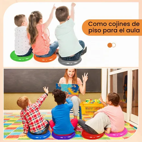 Vista 6 de Amylove Cojines tambaleantes inflados de 13 pulgadas para niños Surtido