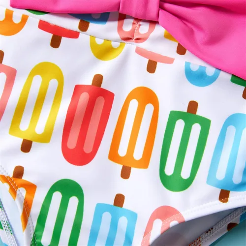 Vista 5 de PATPAT Traje de baño de una sola pieza para niñas de bebé traje de baño de playa de verano para niñas 3M-24M