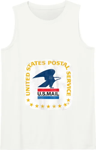 Vista 16 de USPS - Camiseta sin mangas Loewy Seal, Negro