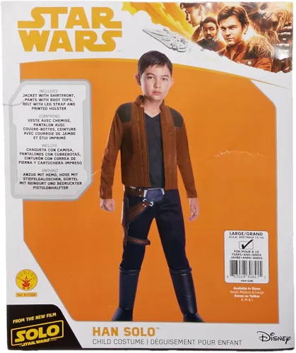 Vista 3 de Rubies Solo A Star Wars Story Han Solo Disfraz infantil