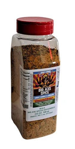 Vista 8 de Botella tamaño chef de 12 oz. Patri's Pizzico Sicilian - Big Axe Spice Salt-Free Seasonings Bulk