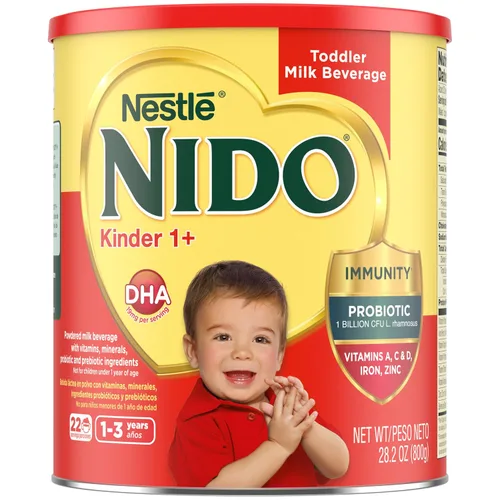 Vista 9 de NESTLE NIDO Kinder 1+ - Bebida de leche en polvo, recipiente de 1.76 libras (paquete de 2)