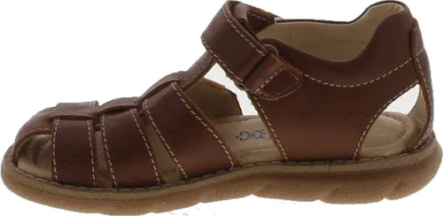 Vista 2 de Primigi Sandalias de cuero para niños con puntera protectora y espalda cerrada
