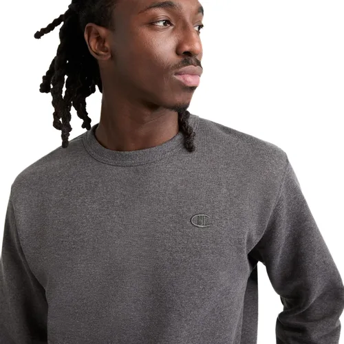 Vista 52 de Champion Sudadera de forro polar de peso medio con cuello redondo para hombre (regular o grande y alto)