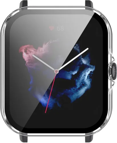 Vista 6 de TenCloud Fundas compatibles con Amazfit GTS 3 Protectores de TPU suave resistente a los arañazos Funda protectora de pantalla para Amazfit GTS 3