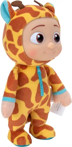 Vista 3 de CoComelon WT0070 - Jirafa de peluche (7.9 in), multicolor