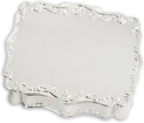 Vista 8 de Cherished Moments Joyero rectangular personalizado con mensaje Mensaje personalizado de oro