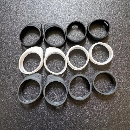 Vista 4 de A-Focus Wingtip - Kit de puntas de oreja para Galaxy Buds FE de silicona de repuesto, ajuste antideslizante, ajuste en la funda con gancho