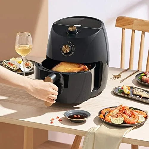 Vista 3 de 4L Multifunction Air Fryer Chicken Oil Free Pizza Cooker Electric Deep fryer