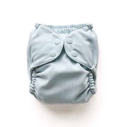 Vista 33 de Esembly Funda para pañales de tela – Pañal de natación reutilizable, impermeable, transpirable, capa exterior ajustable sobre interior absorbente