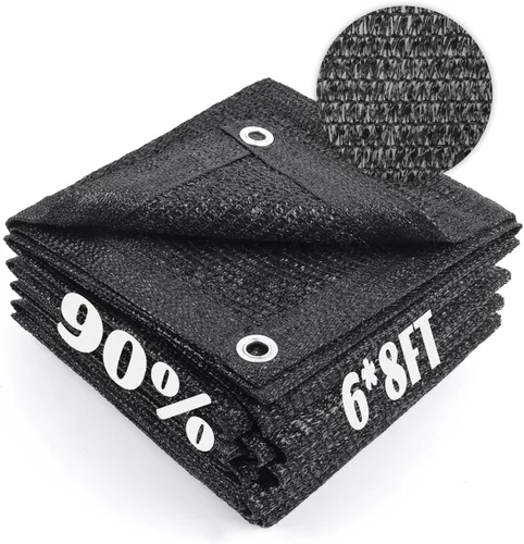 Vista 76 de Cool Area Malla de Tela de Sombra Solar 70% con Ojales para Cobertura de Plantas 3x6 pies Toldo de Patio Jardín Pérgola Invernadero Coche Granero