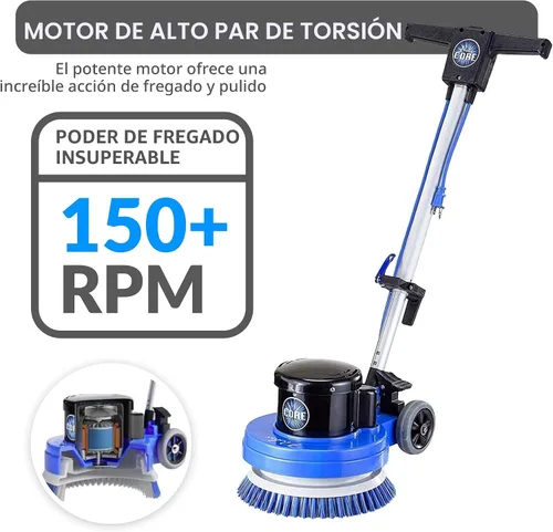 Vista 5 de Prolux Core - Pulidora y lustradora eléctrica de 13 pulgadas para pisos de todas las superficies