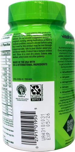 Vista 3 de Vitafusion Vitaminas gomosas prenatales, 90