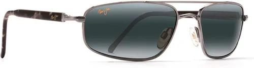 Vista 2 de Maui Jim Mens Kahuna Polarized Rectangular Sunglasses