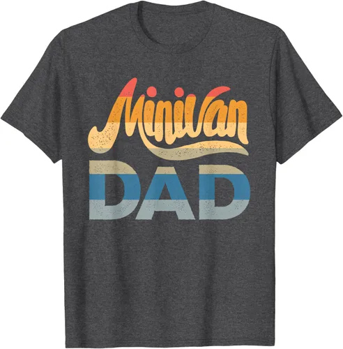 Vista 22 de Minivan Dad Mini Van Proud Father Funny Parent Camiseta con cita para papá, Negro
