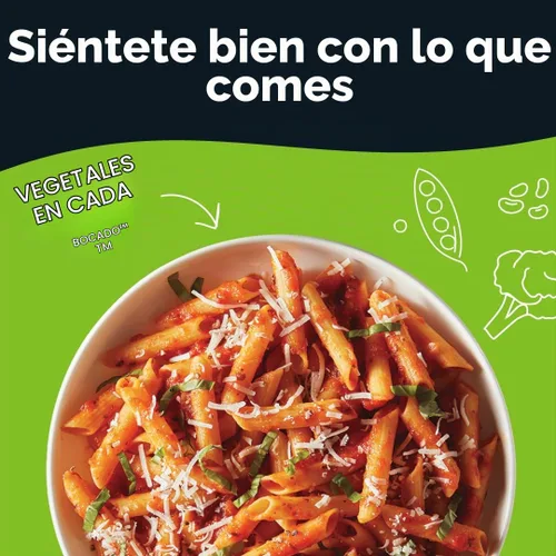 Vista 3 de Veggiecraft Farms Pasta Penne sin gluten hecha con coliflor 8 onzas (paquete de 3) Made with lentils peas and cauliflower for gluten free meals