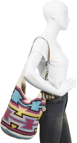 Vista 4 de The Sak 120 Hobo Bag in Crochet Large Purse with Single Shoulder Strap
