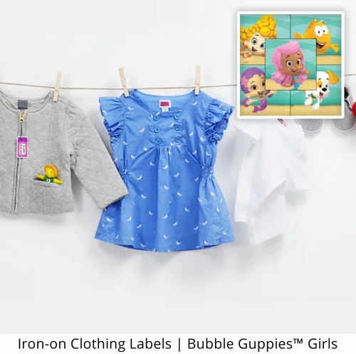 Vista 10 de Blaze and The Monster Machines - El paquete de ropa personalizado incluye etiquetas adhesivas, planchas y bolsas para niños, impermeables y aptas
