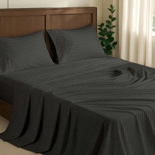 Vista 49 de NON Sticky cotton Juego de sábanas cortas de algodón egipcio de alta calidad para caravana, 4 piezas, bolsillo profundo de 12 pulgadas, suave, fácil