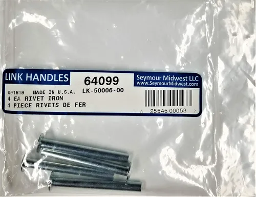 Vista 2 de Link Handles 64099 Iron Rivets 1-3/4 Inch Replacement for Shovel Handle Rivet, 4-Pack