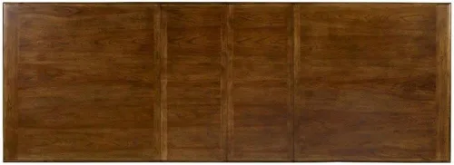 Vista 4 de Hooker Furniture Archivist - Mesa de comedor extensible de madera de 122 pulgadas en acabado de nuez