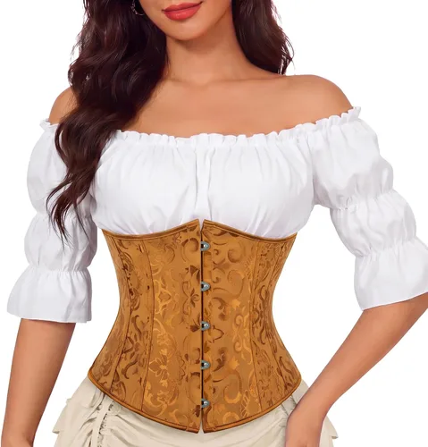 Vista 24 de Disfraz de astronauta para adulto, para mujer, traje completo de Zhitunemi Beige