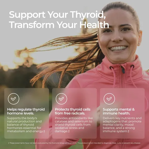 Vista 4 de Livingood Daily Paquete de apoyo para la tiroides - Suplemento completo para la tiroides más soporte suprarrenal y cortisol