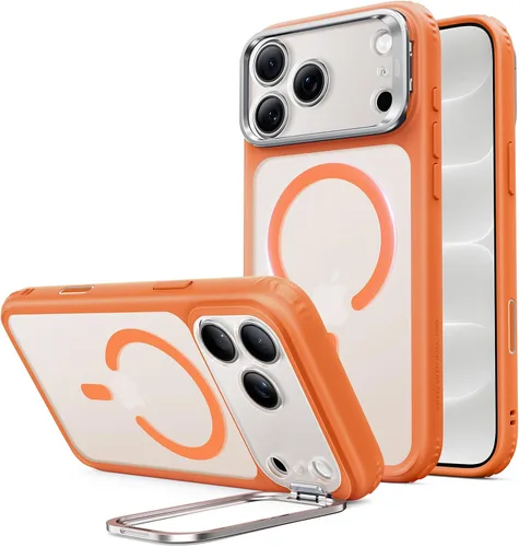 Vista 70 de ESR Classic - Funda híbrida para iPhone Air con soporte flexible Transparente