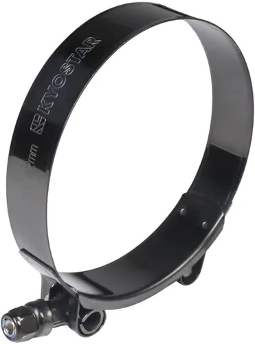 Vista 19 de Kyostar - Abrazadera de manguera con perno en T de acero inoxidable ajustable de 1.75" (44mm - 53mm) en negro (electroforesis)