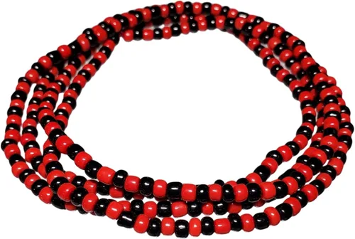 Vista 7 de Collar Eleke Santeria Largo Unisex Collar Ifa Religión Africana