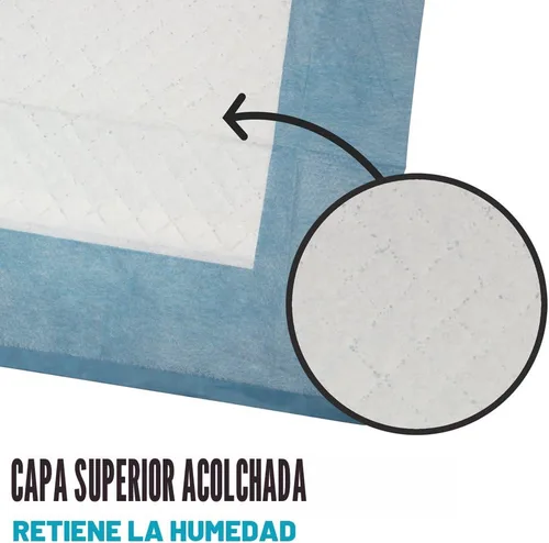 Vista 3 de BV Almohadillas de entrenamiento para orinal para perros, almohadillas para cachorros, almohadillas para orina, absorción rápida, almohadilla