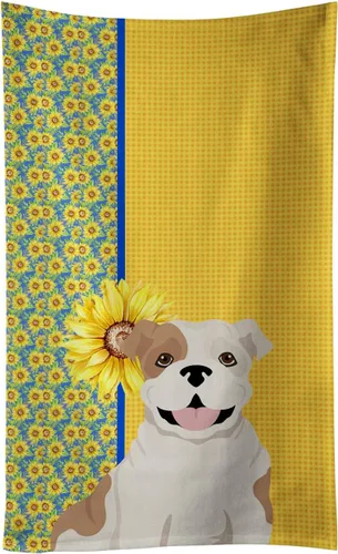 Vista 108 de Caroline's Treasures WDK5313KTWL - Toalla de cocina con diseño de girasoles de verano, color negro y tostado, Airedale Terrier, toalla de mano