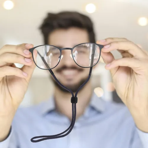 Vista 2 de Correa antideslizante para gafas cadenas ajustables para gafas, 6