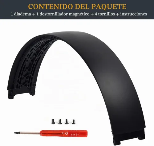 Vista 6 de Beat Studio Pro - Piezas de repuesto para diadema igual que el kit de reparación de banda de arco compatible con Beats by Dre Studio Pro/A2924