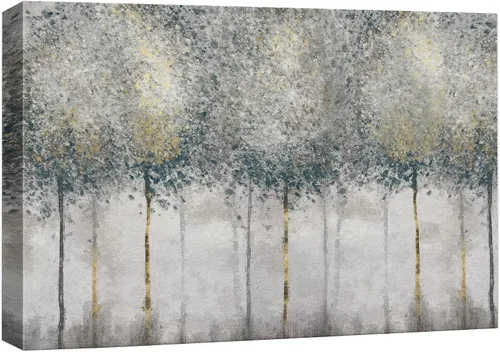 Vista 22 de wall26 - Paisaje rústico de montaña sobre un fondo de madera - Arte en lienzo para el hogar - 12 x 18 pulgadas