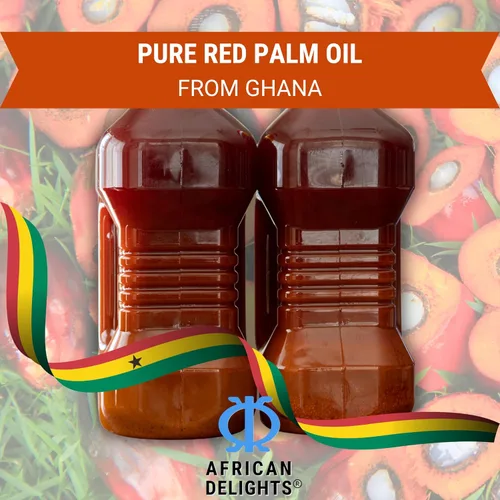 Vista 6 de African Delights Aceite de palma roja – 100% natural y puro Auténtico aceite de fruta de palma sin refinar Alto punto de humo para cocinar