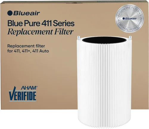 Vista 9 de BLUEAIR Blue Pure 411 Auto, 411, 411+ - Filtro de repuesto original, partículas y carbón activado, compatible con purificadores de aire Blue Pure